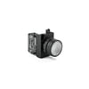 CP Serisi Plastik 1NO Yaylı Düz Beyaz 22 mm Buton