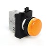 CP Serisi Plastik LED'li 100-230V AC Sarı 22 mm Sinyal