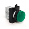 CP Serisi Plastik LED'li 100-230V AC Yeşil 22 mm Sinyal