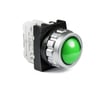 H Serisi Plastik LED'li 12-30V AC/DC Yeşil 30 mm Sinyal