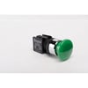 KB Serisi Plastik 1NO Yaylı 40 mm Mantar Yeşil 22 mm Buton
