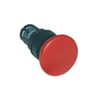 MB Serisi Plastik 1NC Yaylı 40 mm Mantar Kırmızı 22 mm Buton