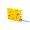 Plastik Sağ Çıkış 1NC+1NO 8mm 2m Kablolu 78 mm Manyetik Kapı Switch