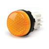 S Serisi Plastik LED li 230V AC Sarı 22 mm Sinyal