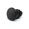 Yedek Yaylı 40 mm Mantar Siyah Buton Kafası