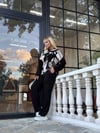 İKM BUTİK Sanat Dokunuşu Desenli Büyük Beden Takım
