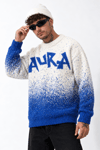AURA TRİKO KAZAK MAVİ