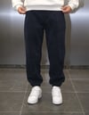BAGGY KALIP PAÇA LASTİKLİ YIKAMALI ÜÇ İPLİK ŞARDONLU EŞOFMAN ALTI