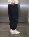 BAGGY KALIP PAÇA LASTİKLİ YIKAMALI ÜÇ İPLİK ŞARDONLU EŞOFMAN ALTI
