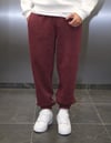BAGGY KALIP PAÇA LASTİKLİ YIKAMALI ÜÇ İPLİK ŞARDONLU EŞOFMAN ALTI