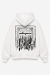 BOXY FİT OVERSİZE KAPŞONLU SWEATSHİRT EKRU