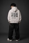BOXY FİT OVERSİZE KAPŞONLU SWEATSHİRT EKRU