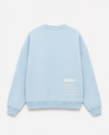 BOXYFİT BİSİKLET YAKA BASKILI SWEATSHİRT BEBE MAVİ