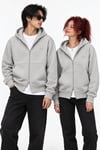 BOXYFİT KAPŞONLU PREMIUM PANDA FABRIC HIRKA BOYAMAGRİ