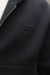 BOXYFİT KAPŞONLU PREMIUM PANDA FABRIC HIRKA LACİVERT
