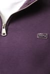 DKPW DEMİR ARMALI YARIM FERMUAR SWEATSHIRT MÜRDÜM