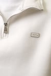 DKPW DEMİR ARMALI YARIM FERMUAR SWEATSHIRT EKRU