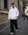 DKPW ENJEKSİYON BASKILI BOXYFİT SWEATSHIRT EKRU