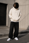DKPW ENJEKSİYON BASKILI BOXYFİT SWEATSHIRT KREM