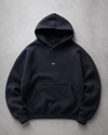 DKPW ENJEKSİYON BASKILI BOXYFİT SWEATSHIRT LACİVERT