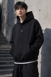DKPW ENJEKSİYON BASKILI BOXYFİT SWEATSHIRT SİYAH