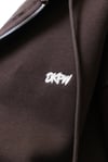 DKPW NAKIŞ DETAYLI OVERSİZE HIRKA KAHVE