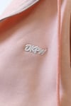 DKPW NAKIŞ DETAYLI OVERSİZE HIRKA PEMBE