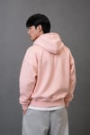 DKPW NAKIŞ DETAYLI OVERSİZE HIRKA PEMBE