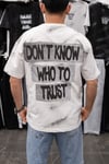 DONT KNOW BEYAZ TİŞÖRT