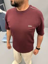 DUKA BORDO BASİC BİYELİ TİŞÖRT
