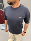 DUKA LACİVERT BASİC BİYELİ TİŞÖRT