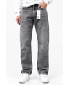 GRİ ESKİTME BAGGY JEANS