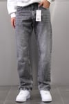GRİ ESKİTME BAGGY JEANS