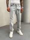 KEPS BAGGY KOT PANTOLON GRİ