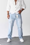 KEPS BAGGY KOT PANTOLON MAVİ