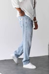 KEPS BAGGY KOT PANTOLON MAVİ