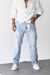 KEPS BAGGY KOT PANTOLON MAVİ