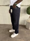 KEPS BAGGY KOT PANTOLON MAVİ