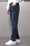 KOYU LACİVERT TIRNAKLI BAGGY JEANS