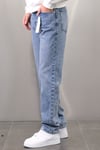 KOYU MAVİ BAGGY JEANS