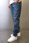 KOYU MAVİ TIRNAKLI ORTA PAÇA JEAN