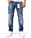 M2 EFEKTLİ  LACİVERT ORTA PAÇA JEAN