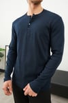 MARRAKESH FİTİLLİ YAKASI DÜĞMELİ SWEAT