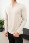 MARRAKESH FİTİLLİ YAKASI DÜĞMELİ SWEAT