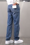 MAVİ ESKİTME BAGGY JEANS