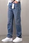 MAVİ ESKİTME BAGGY JEANS
