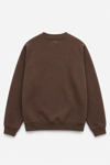 REGLAN KOL BOXYFİT BİSİKLET YAKA SWEATSHİRT KAHVE