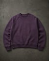 REGLAN KOL BOXYFİT BİSİKLET YAKA SWEATSHİRT MÜRDÜM