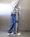 ŞERİT DETAYLI ŞARDONLU BAGGY EŞOFMAN ALTI İNDİGO