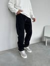 WE11 DİKİŞ DETAYLI BAGGY SİYAH